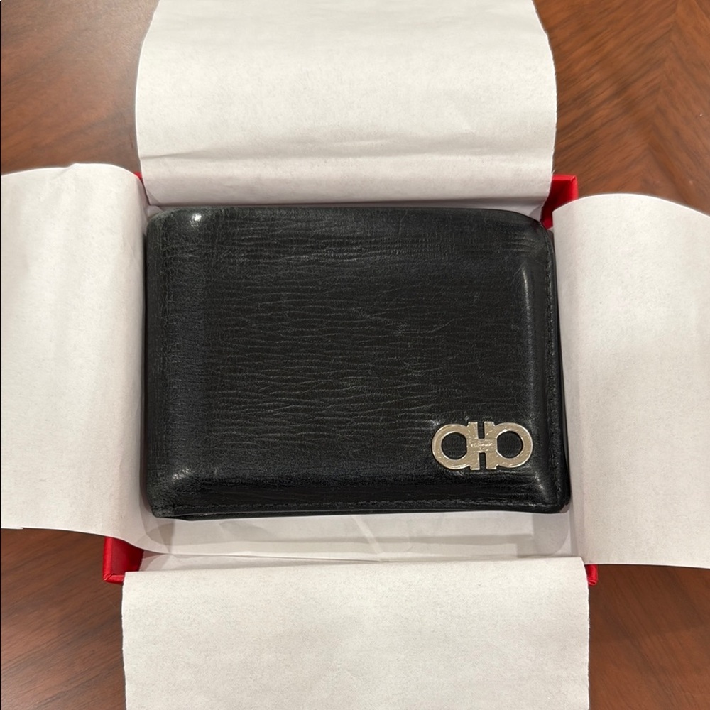 Salvatore Ferragamo Black Wallet